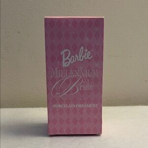 Barbie Millennium Bride  Avon Porcelain Ornament 2000 NWOT